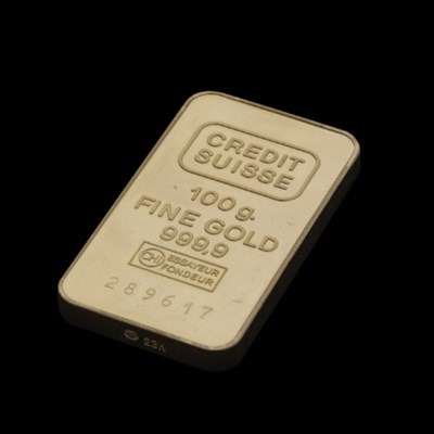 redit suisse guld 100g