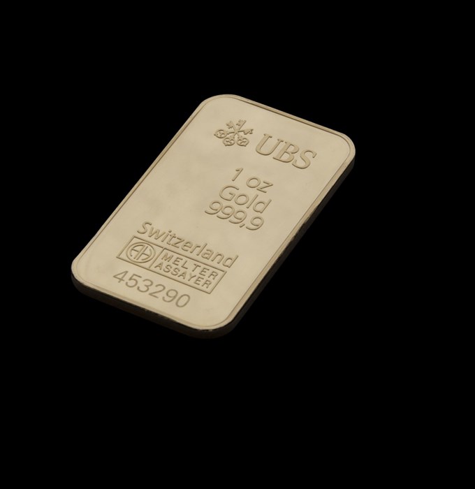 UBS Guld 1oz - liggande