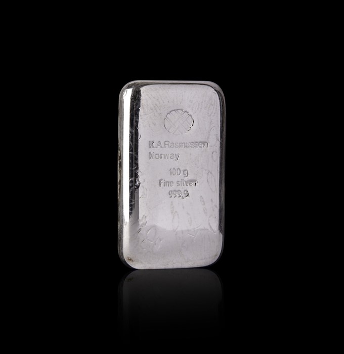 KA silver 100g - sidan