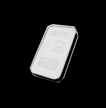 UBS 100g silver